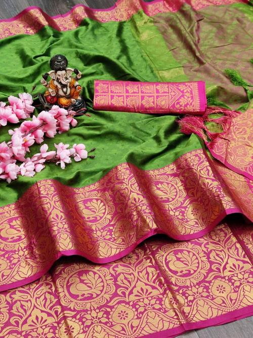 ura silk self jacquard ground with - 17811394 - Very Small Image - 1