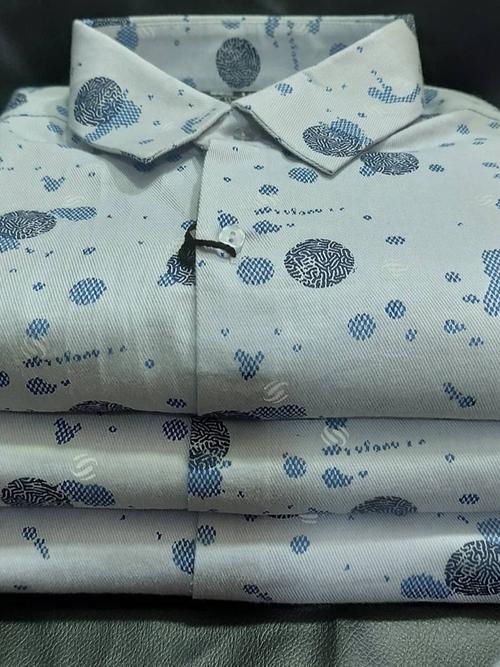 silver cotton shirt - 17811749 - Very Small Image - 1