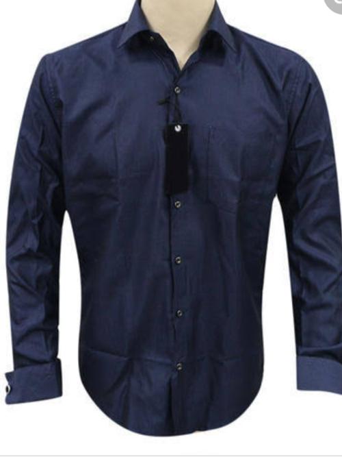 casual shirt blue color - 17812126 - Very Small Image - 1