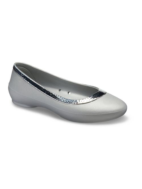 silver croslite slip on ballerina - 17812292 - Very Small Image - 1