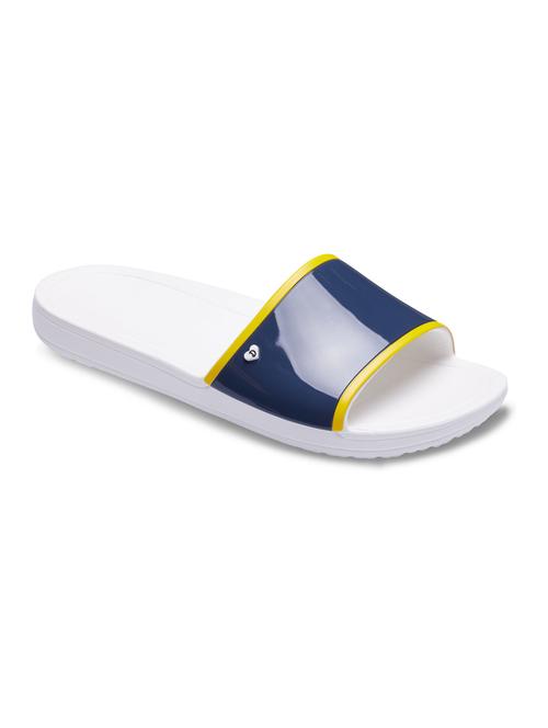 white croslite slides flip flops - 17812343 - Very Small Image - 1