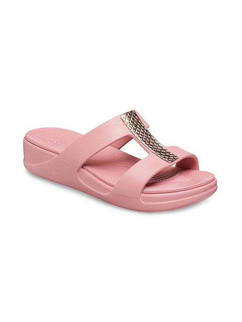 pink croslite platforms sandals - 17812409 - Very Small Image - 1