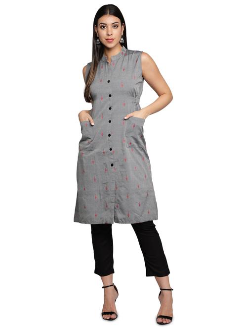 printed a-line kurta - 17812729 - Very Small Image - 1
