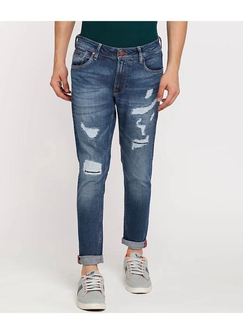 killer dark blue damage jeans - 17812767 - Very Small Image - 1