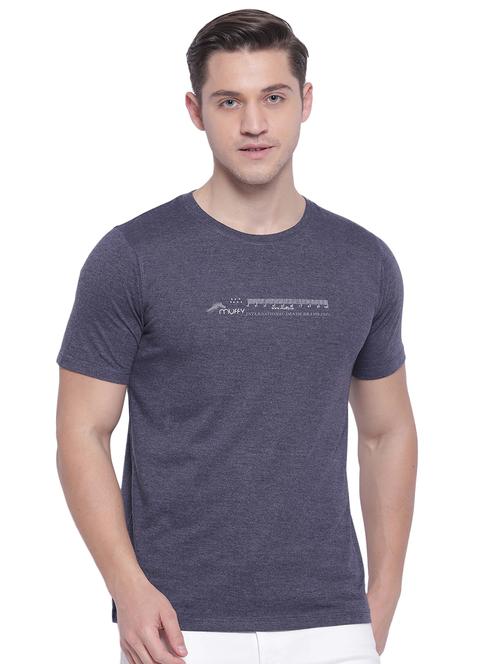 men typographic round neck t-shirt - 17812869 - Very Small Image - 1