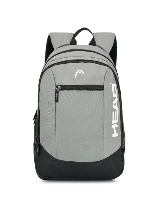 grey polyester backpack - 17813369 - Very Small Image - 1