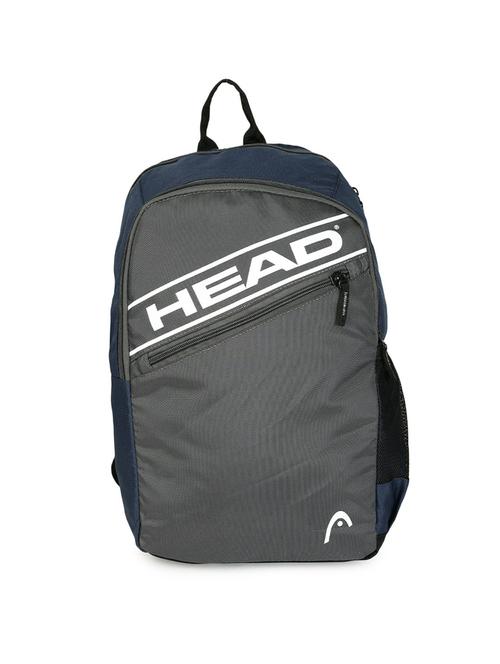 grey polyester backpack - 17813373 - Very Small Image - 1