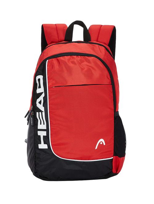 red polyester backpack - 17813399 - Very Small Image - 1