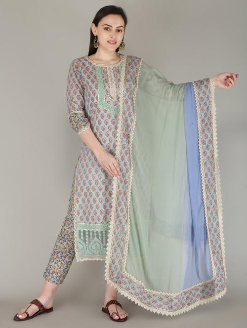 printed suit set - 17815194 - Very Small Image - 1
