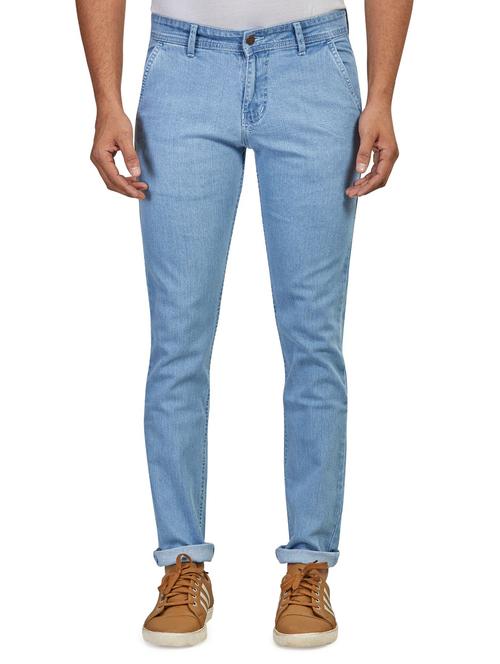 light blue light washed denim jean - 17816492 - Very Small Image - 1