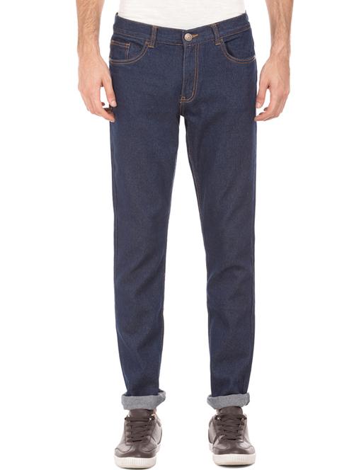 blue plain denim jeans - 17817712 - Very Small Image - 1