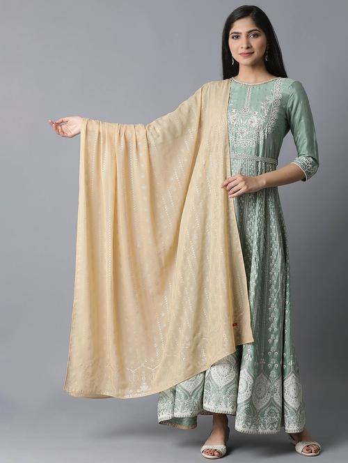foil printed dupatta - 17818295 - Very Small Image - 1