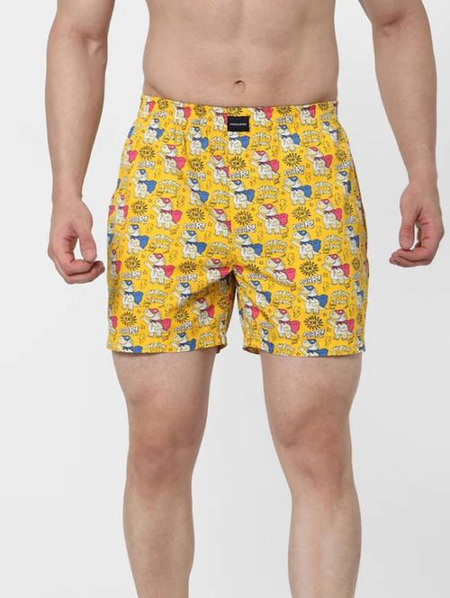 yellow cotton shorts - 17818951 - Very Small Image - 1