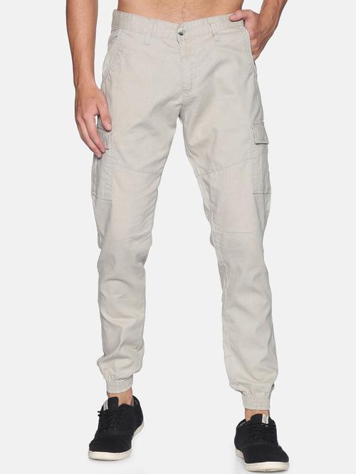 grey solid jogger - 17820438 - Very Small Image - 1