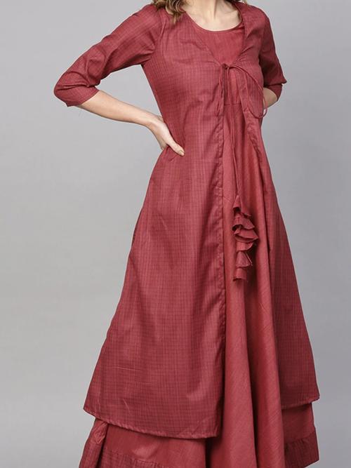 gold cotton gown - 17821393 - Very Small Image - 1