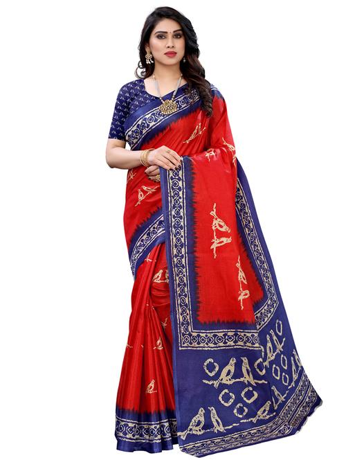 printed bhagalpuri saree - 17821611 - Very Small Image - 1