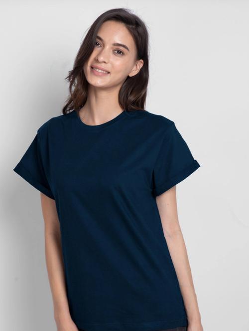 darkblue cotton top - 17821689 - Very Small Image - 1