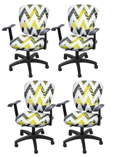 cortina spandax stylish soft elastic chair cover pack of 4 - 17821962 - Very Small Image - 1