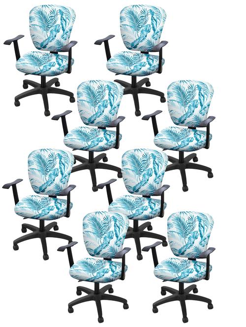 cortina spandax stylish soft elastic chair cover pack of 8 - 17822029 - Very Small Image - 1