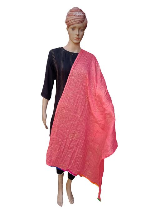 gold printed cotton dupatta - 17822565 - Very Small Image - 1