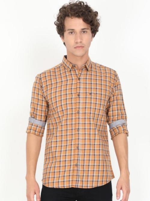 orange cotton shirt - 17823357 - Very Small Image - 1
