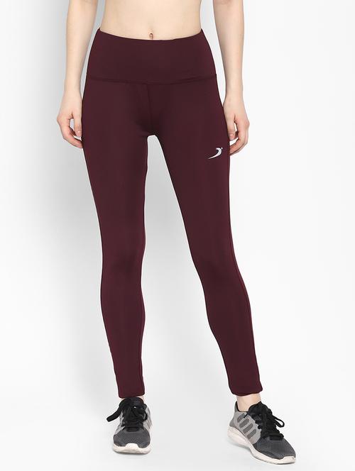 high rise solid track pant - 17823792 - Very Small Image - 1