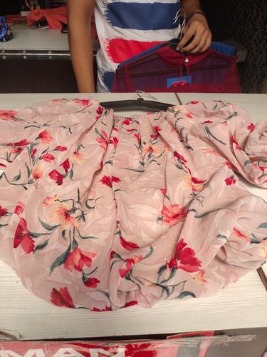 red polyester formal shirt - 17823958 - Very Small Image - 1
