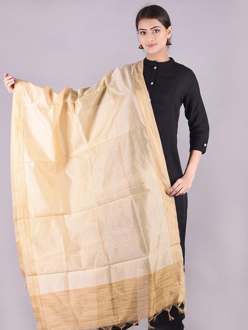 jaquard dupatta - 17824354 - Very Small Image - 1