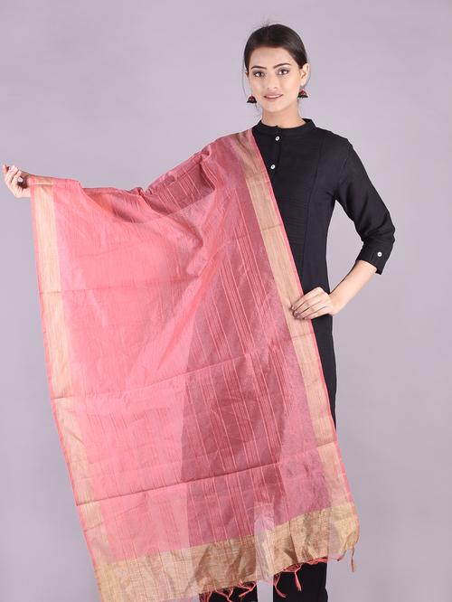 jaquard dupatta - 17824361 - Very Small Image - 1