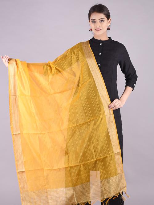jaquard dupatta - 17824366 - Very Small Image - 1