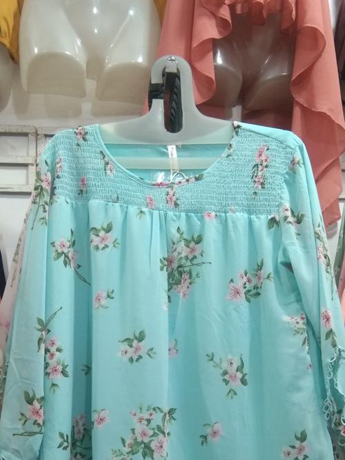lightblue chiffon top - 17824754 - Very Small Image - 1
