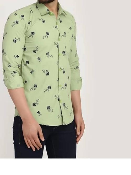 beige cotton shirt - 17825280 - Very Small Image - 1