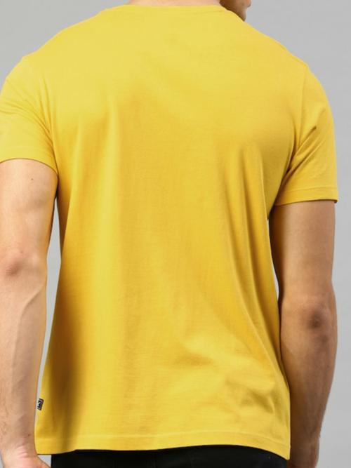 yellow ikkat tshirt - 17825590 - Very Small Image - 1