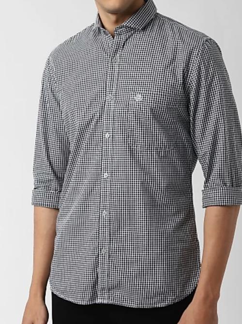 silver cotton casual shirt - 17828555 - Very Small Image - 1