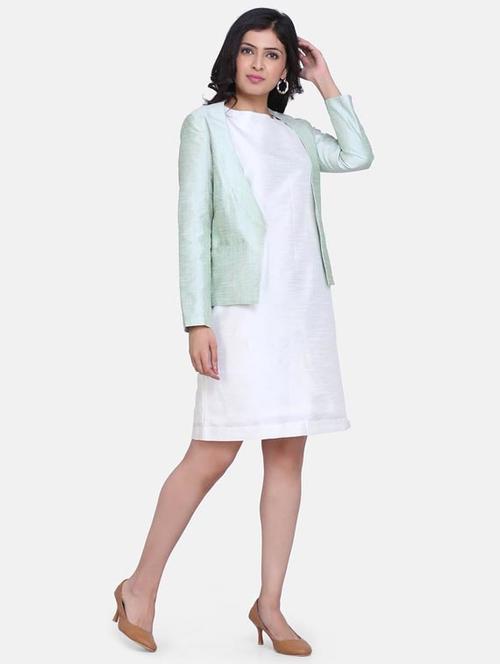 long sleeved solid blazer - 17829109 - Very Small Image - 1