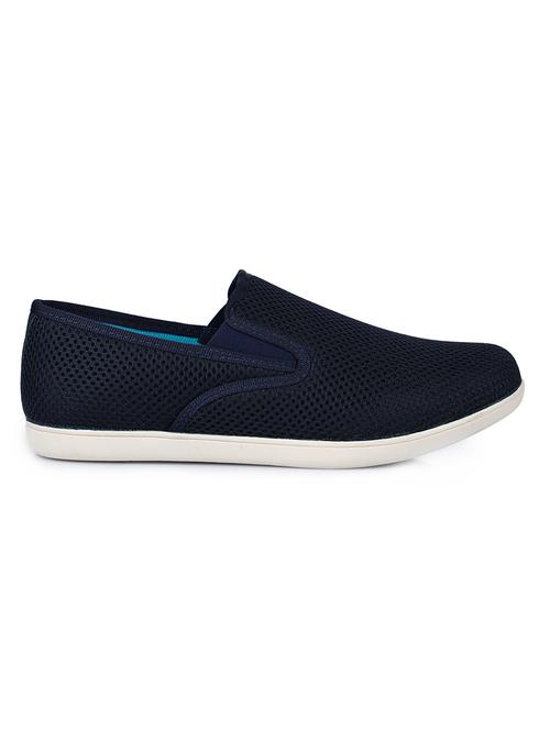 navy slip on casual shoe - 17829487 - Very Small Image - 1