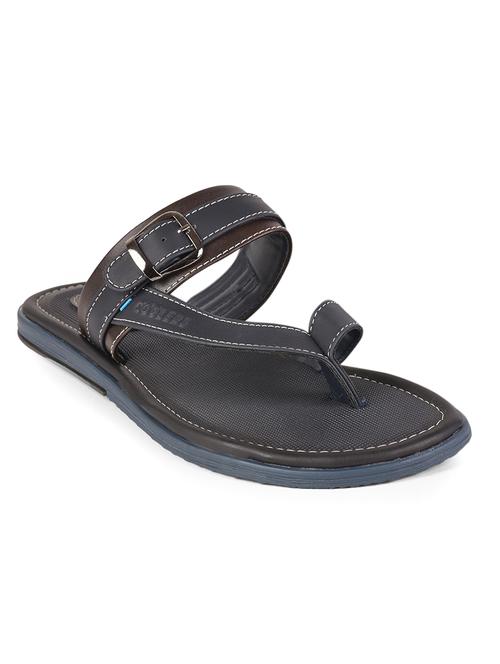 navy slip on flip flop - 17829527 - Very Small Image - 1