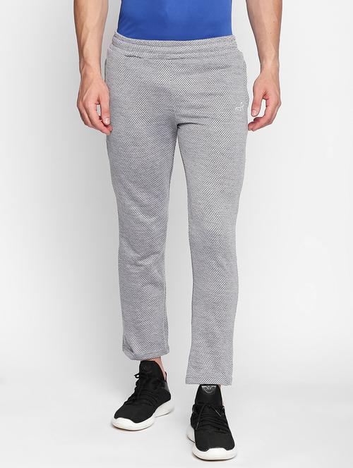 grey printed track pant - 17832023 - Very Small Image - 1