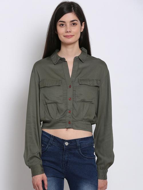 long sleeved solid shirt - 17833241 - Very Small Image - 1