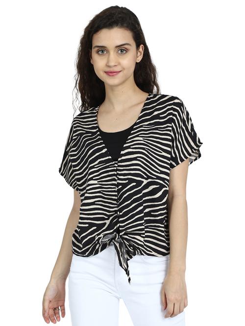 tie front animal top - 17833252 - Very Small Image - 1