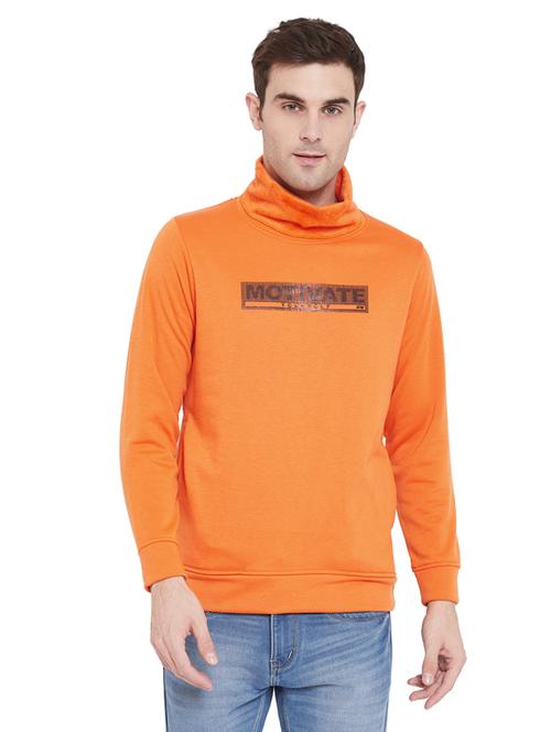 orange printed sweatshirt - 17833651 - Very Small Image - 1