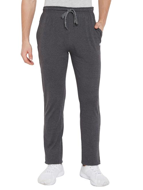 grey side striped full length track pant - 17833762 - Very Small Image - 1