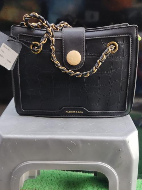 ladies sling bag fox leather - 17834325 - Very Small Image - 1