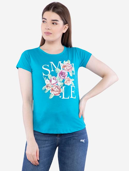 round neck graphic tee - 17834439 - Very Small Image - 1