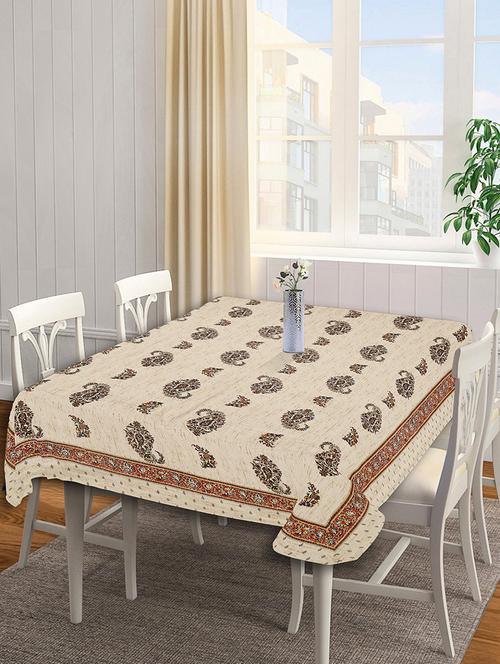 indhome life 200 tc cotton printed table cover(60 inch * 90 inch) - 17834664 - Very Small Image - 1