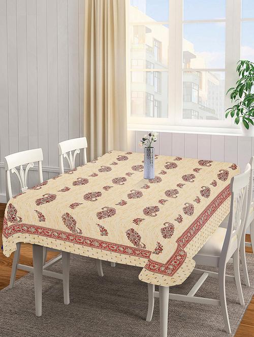 indhome life 200 tc cotton printed table cover(60 inch * 90 inch) - 17834665 - Very Small Image - 1