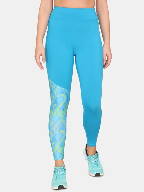 high rise color block legging - 17834817 - Very Small Image - 1