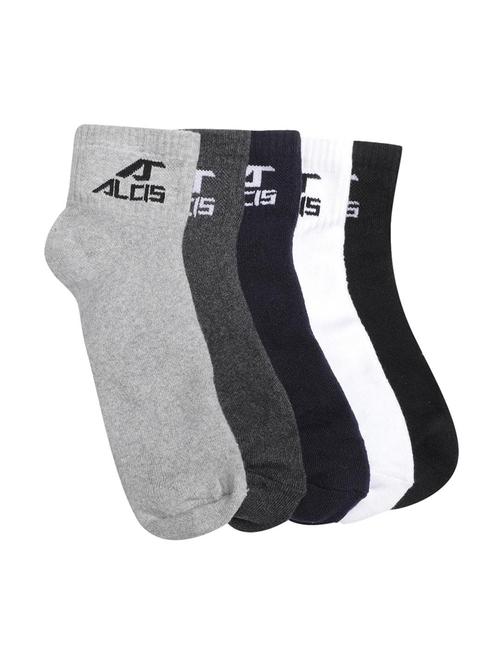 multi colored cotton ankle length sock - 17835603 - Very Small Image - 1