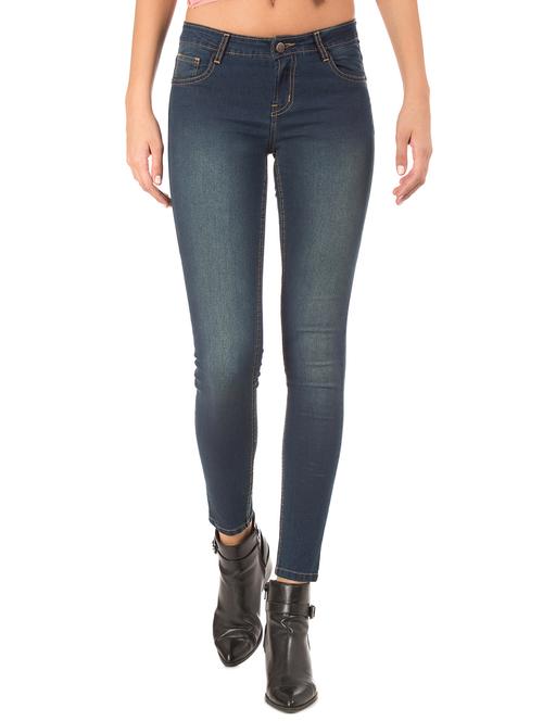 mid rise stone washed jeans - 17836130 - Very Small Image - 1