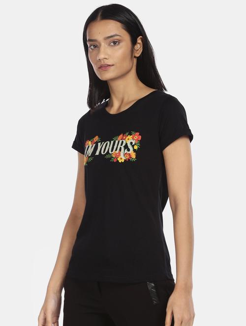 round neck graphic tee - 17836630 - Very Small Image - 1